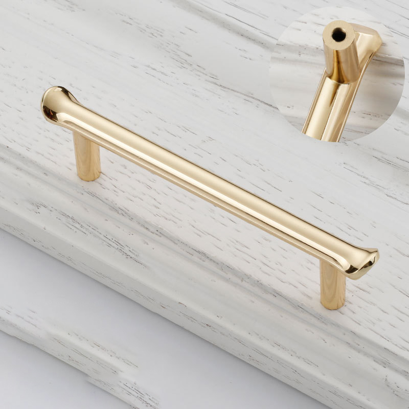 Paidu Manufacturer Modern Minimalist Cabinet Wardrobe Door Handle Golden European-style Drawer Cabinet Door Handle Hardware Accessory