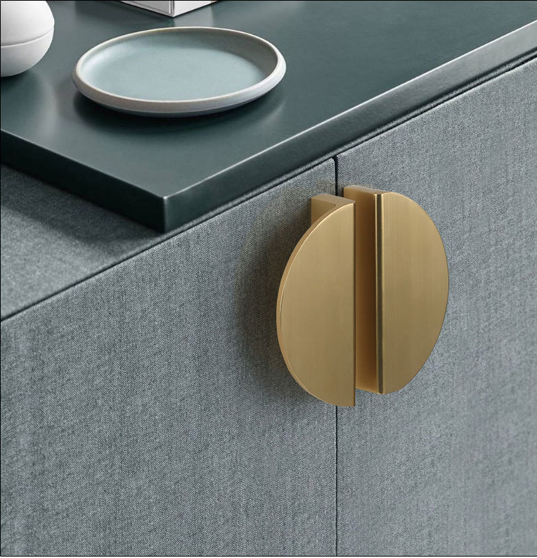 Paidu Manufacturer Modern Minimalist Round Cabinet Wardrobe Profile Handles Square European-style Furniture Hardware Door Handles