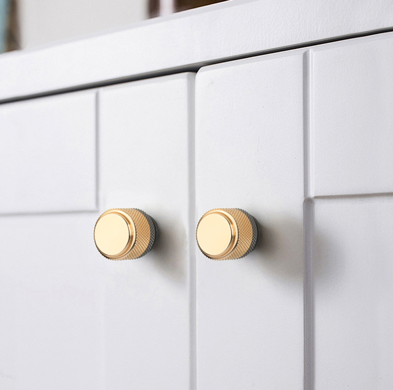 Paidu Manufacturer Minimalist Gold Gray Light Luxury Nordic Extended Wardrobe Door Handles Drawer Cabinet Aluminum Alloy Small Handles