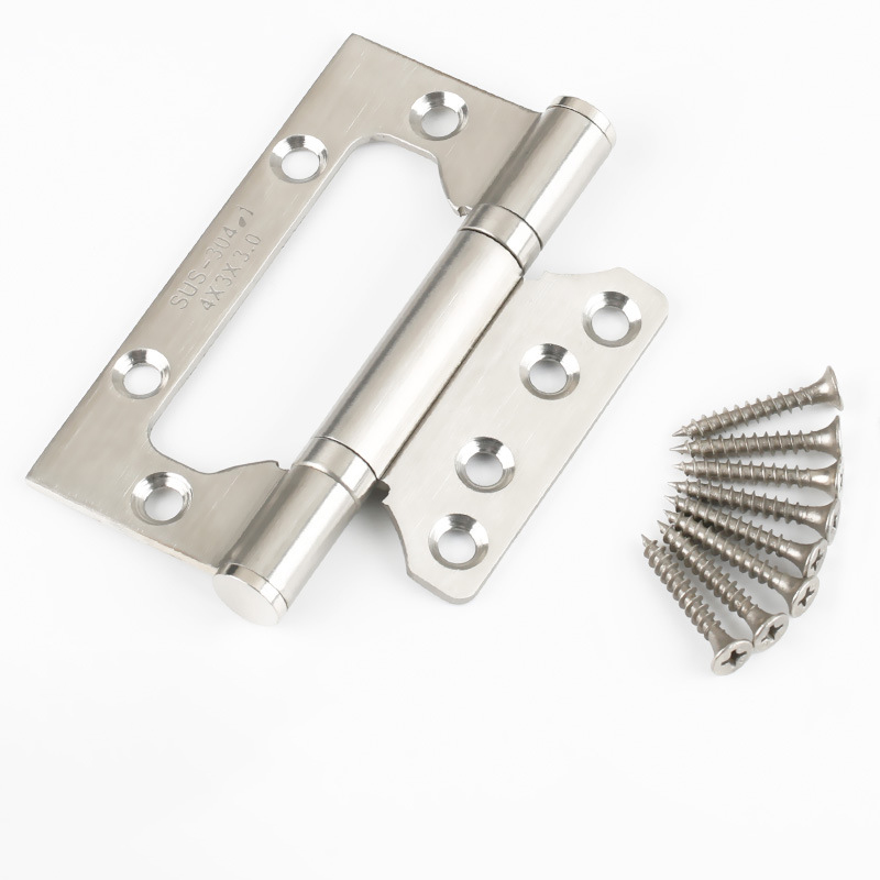 Paidu Manufacturers Stainless Steel Flat Open Bedroom Door Leaflet Simple Son Mother Wooden Door Indoor Door Bearing Hinge