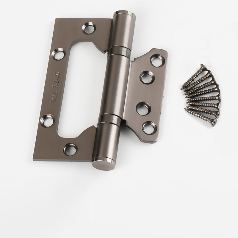 Paidu Manufacturers Stainless Steel Flat Open Bedroom Door Leaflet Simple Son Mother Wooden Door Indoor Door Bearing Hinge