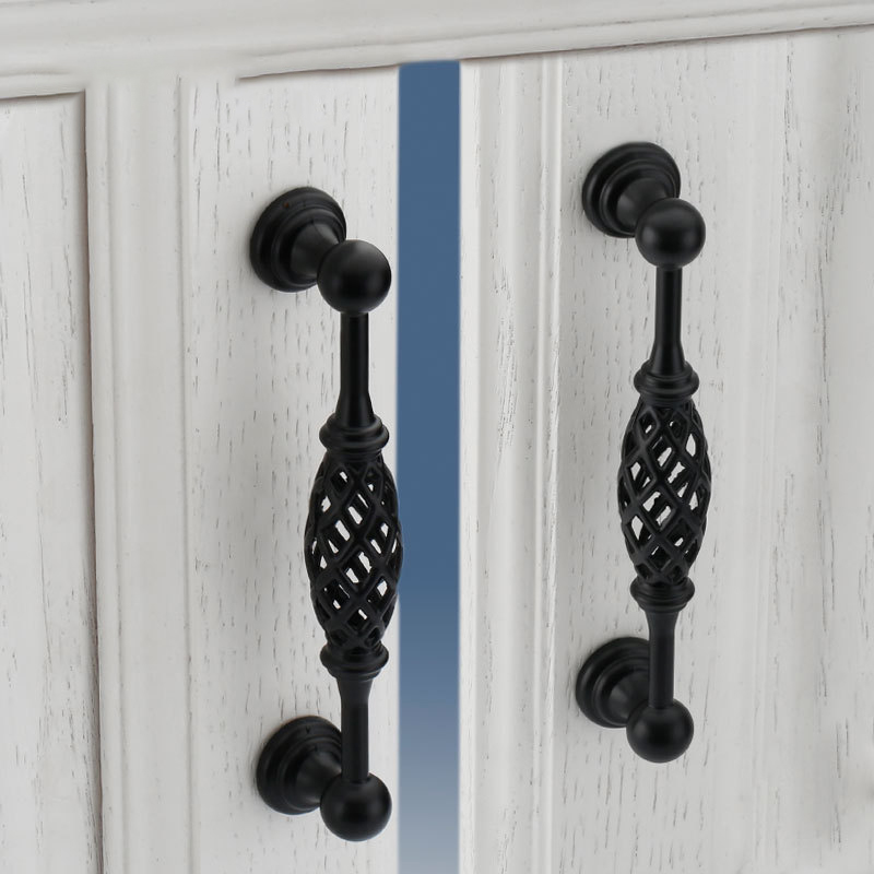 Paidu Manufacturer Birdcage Handles European-style Vintage Cabinet Door Drawer Handles Antique Hardware Wardrobes Cabinets