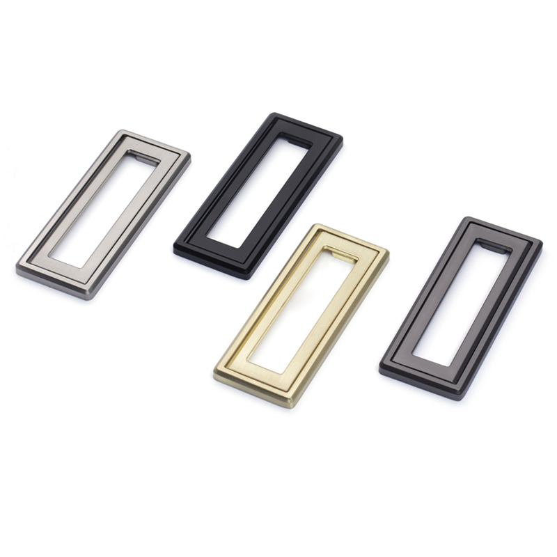 Manufacturers Wardrobe Drawer Dark Hand Modern Contracted Hidden Black Open Flip Dark Buckle Invisible Tatami Flat Hand Buckle