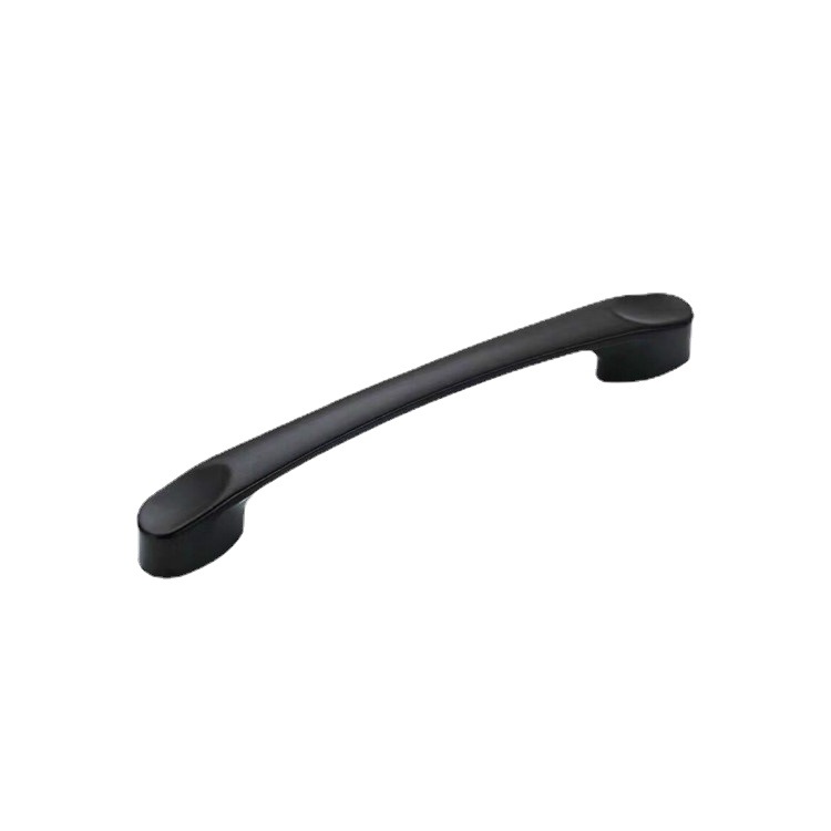 Paidu Manufacturers Aluminum alloy black thumb handle cabinet drawer wardrobe door handle furniture hardware single hole small handle wholesale